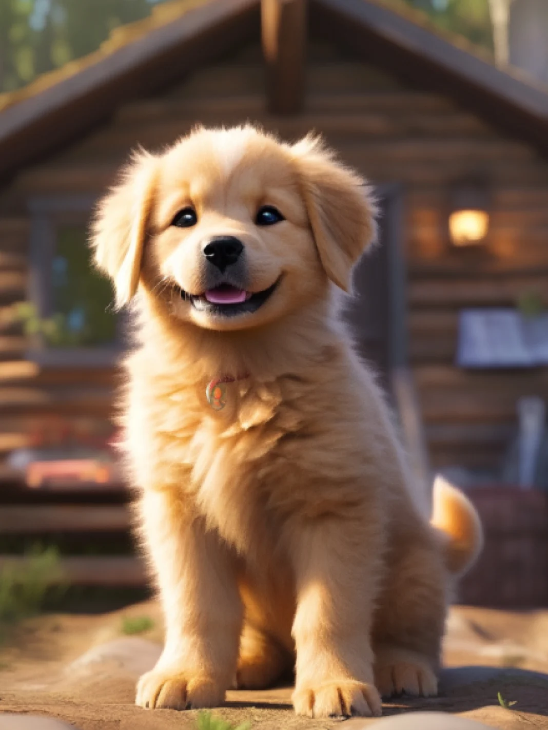 Puppy Says Life Is Good